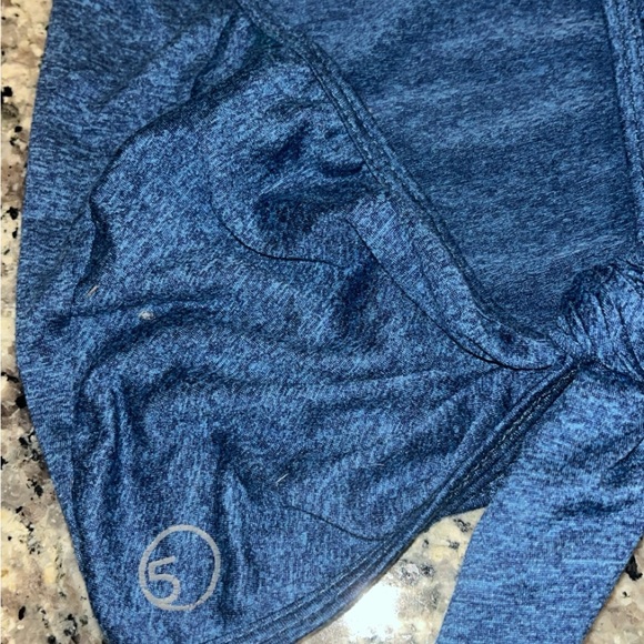 The most adorable low back mock neck dance tank from Five! EUC 💙 - Picture 4 of 4